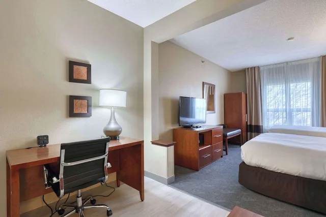 جناح بسريرين مزدوجين مع أريكة، Comfort Suites Madison West - Middleton 6/10