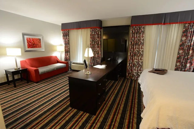 جناح استوديو بسرير كينج مع أريكة، Hampton Inn And Suites Albany 1/1