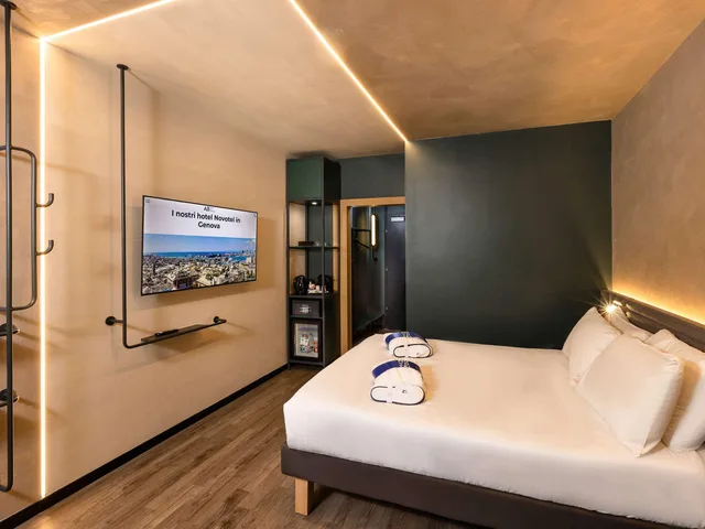 غرفة سوبيريور بسرير كينج، Novotel Genova City 5/10
