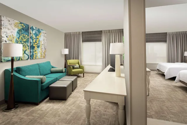 غرفة بسريرين كوين لذوي الإعاقة، Hilton Garden Inn San Antonio Airport South 1/3