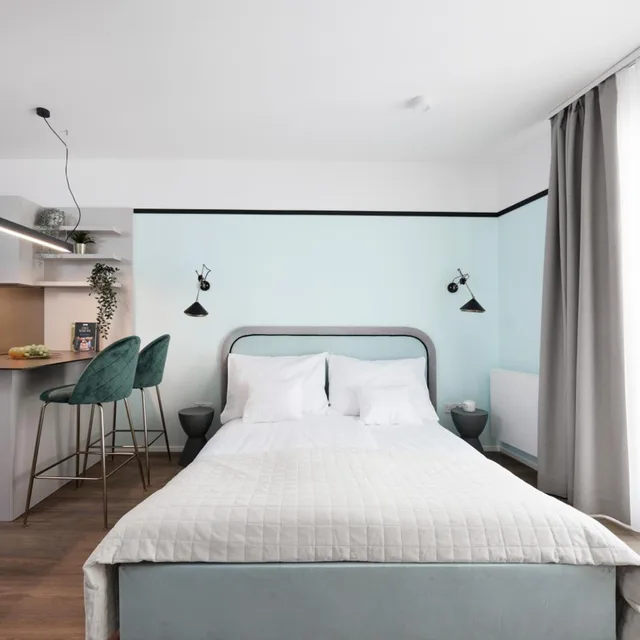 جناح بسرير كينج، The Amberlyn Suite Hotel 1/3