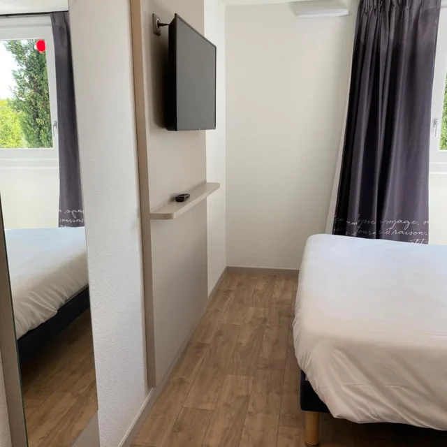 غرفة بسرير مزدوج، Kyriad Direct Valence Nord Bourg Les Valence 7/10