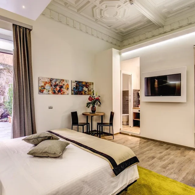 غرفة ديلوكس بسرير مزدوج أو سريرين منفصلين، Hotel Trevi Collection 5/8