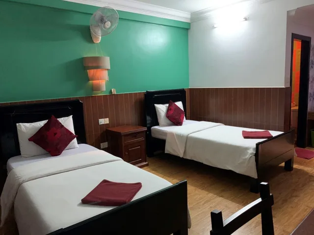 غرفة بسريرين منفصلين، Jasmine Lodge 1/3