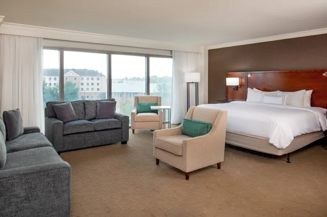 جناح استوديو بسرير كينج مع أريكة، Delta Hotels by Marriott Chesapeake Norfolk 1/5