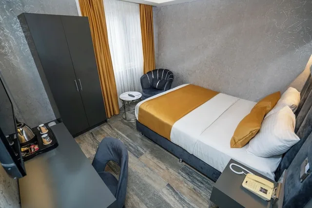 غرفة قياسية بسرير مزدوج بإطلالة على المدينة، Eva Otel 1/3