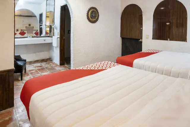 غرفة قياسية بسريرين مزدوجين، OYO Posada Astrud Cuetzalan 3/5