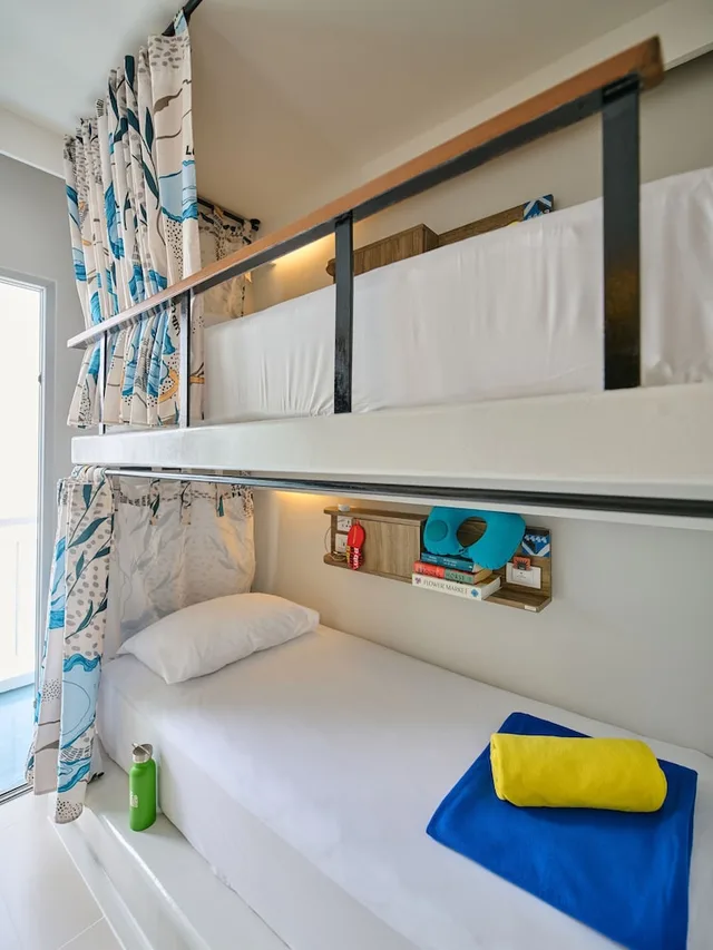 Bed in 4 Bed Mixed Dormitory Room، LUB D PHUKET PATONG 4/10