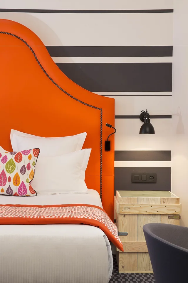 غرفة سوبيريور ثلاثية بسرير مزدوج مع أريكة، Hotel Fabric 2/9