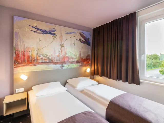 غرفة بسريرين منفصلين، B&B Hotel Dusseldorf-Airport 2/4