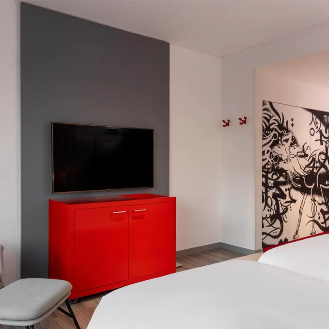 شقة بغرفتي نوم، Radisson Red Dubai Silicon Oasis 5/9