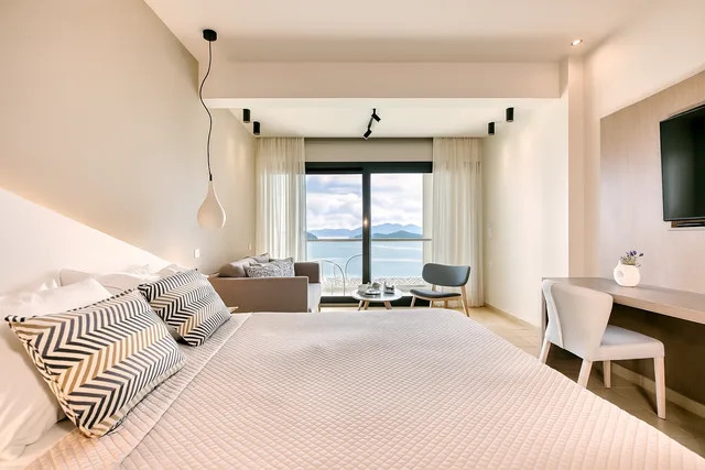 Superior, Double Bed, Sea View, Balcony or Terrace، Kassandra Bay Resort, Suites and Spa 3/8