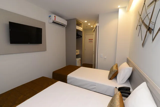 غرفة اقتصادية بسريرين منفصلين، Tulip Inn Vila Velha 4/9