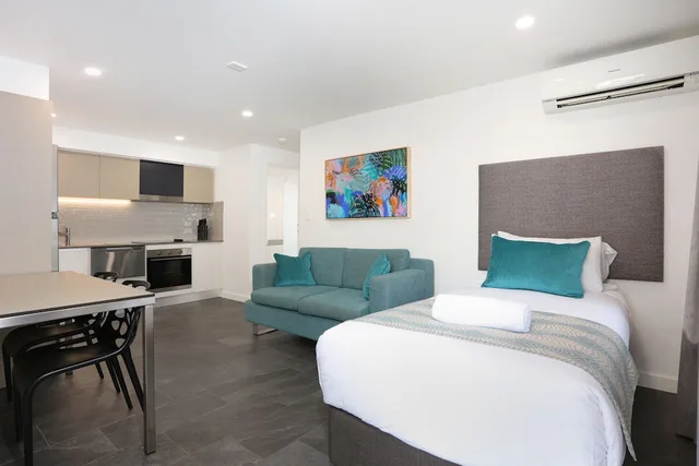 شقة بسرير كينج وسرير فردي بغرفة نوم واحدة، Southport Motel & Apartments 7/10