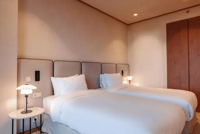غرفة ديلوكس بسريرين منفصلين، Kvareli Lake Resort 3/4