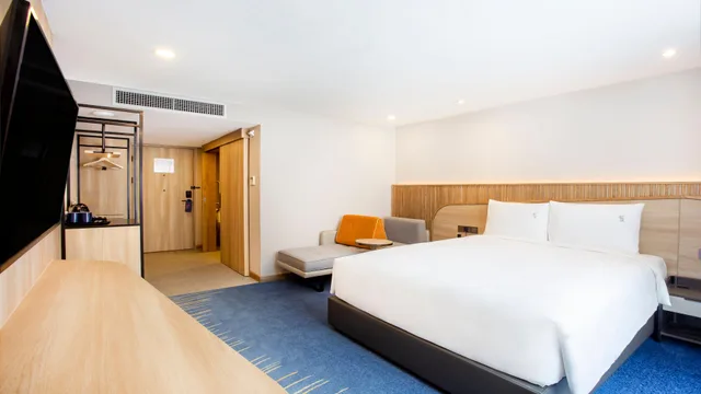 غرفة بسرير كوين لذوي الإعاقة، Holiday Inn Express & Suites Bangkok Central Pier 1/4
