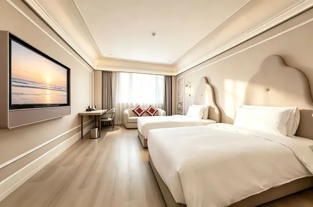 غرفة سوبيريور بسريرين منفصلين، Mercure Xian Dayan Pagoda 4/10