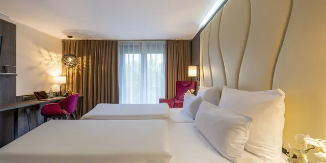 غرفة قياسية بسرير مزدوج، PLAZA Residence Stuttgart-Ditzingen 1/3