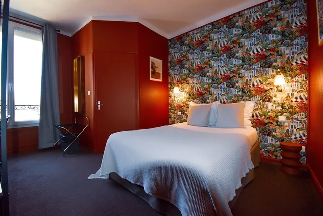 غرفة كومفورت بسرير مزدوج، Azur Reims Hotel 4/8