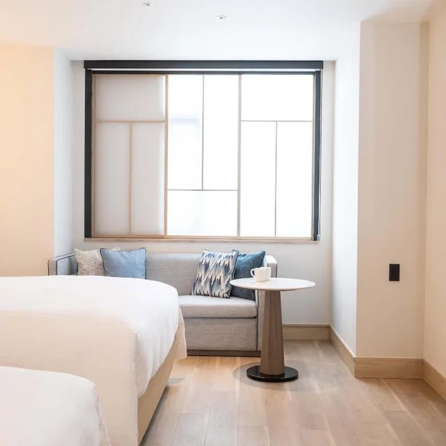 غرفة ديلوكس بسريرين منفصلين، Heiannomori Kyoto Hotel 2/2