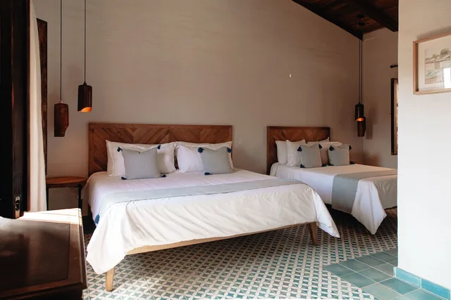 غرفة ديلوكس بسريرين كوين، Dona Francisca Hotel Boutique 4/7