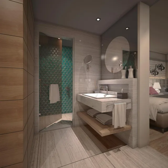 Swim Up, King Bed، Acanthus and Cennet Barut Collection 1/1