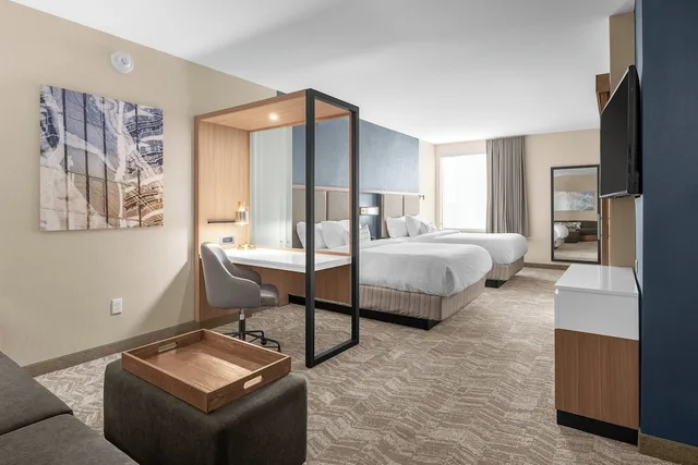 جناح بسريرين كوين مع سرير سحّاب إضافي، SpringHill Suites by Marriott Jackson 2/4