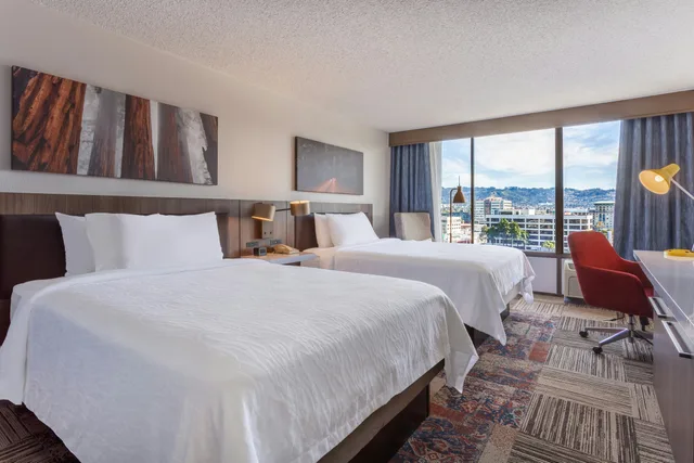 Room, 2 Double Beds, Bay View، Hilton Garden Inn San Francisco/Oakland Bay Bridge 1/4