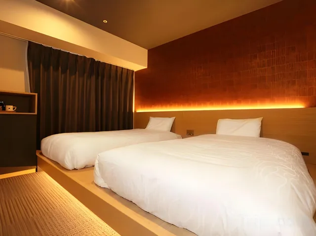 غرفة يابانية بسريرين، Henn Na Hotel Kanazawa Korinbo 1/1