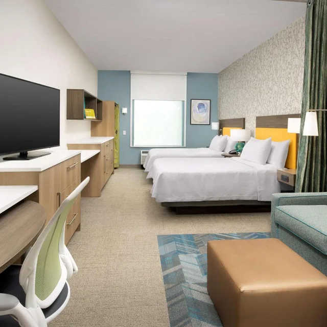 استوديو بسريرين كوين مع أريكة، Home2 Suites by Hilton St. Augustine I-95, FL 1/10