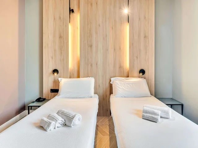 غرفة سوبيريور بسريرين منفصلين، B&B Hotel Milano Aosta 5/10