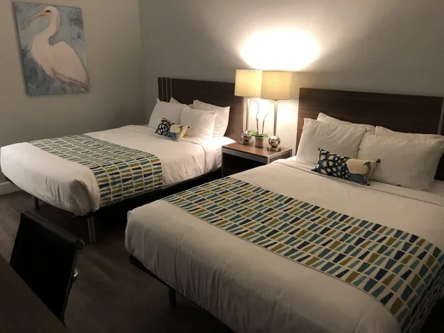 غرفة بسريرين كوين، Sand Dollar Inn 3/10