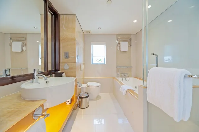 شقة ديلوكس بسرير كينج وسرير كوين بغرفتي نوم، Ascott Guangzhou 9/10