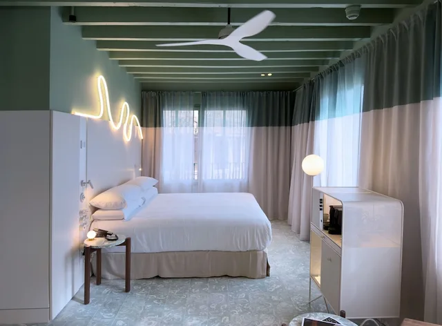 غرفة كلاسيكية مفردة بسرير كينج، Terreno Barrio Hotel 9/10