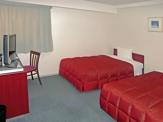 غرفة بسريرين منفصلين للمدخنين، Spa Land Hotel Naito 2/2