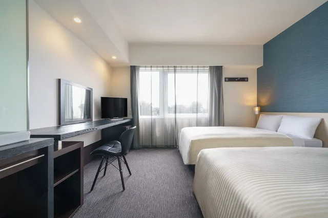 غرفة قياسية بسريرين منفصلين بغرفتي نوم، HOTEL VISTA KUMAMOTO AIRPORT 2/10