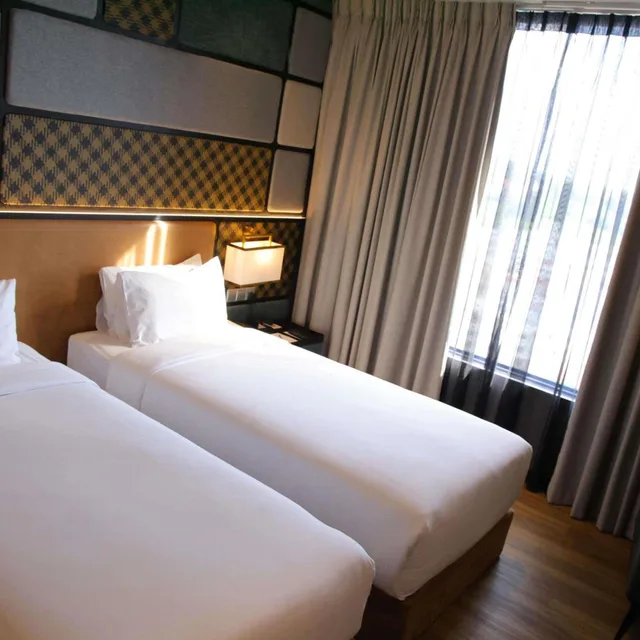 غرفة بريفيليج بسريرين منفصلين، Mercure Miri City Centre 4/10