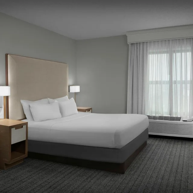 جناح كبير بسرير كينج بشرفة مع أريكة، Courtyard Virginia Beach Oceanfront South 1/1