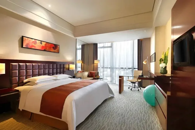 غرفة سوبيريور بسرير كينج، The Qube Hotel Shanghai Pudong 1/2