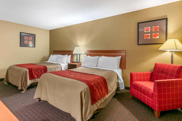 غرفة بسرير مزدوج، Rodeway Inn Rapid City SD 6/10