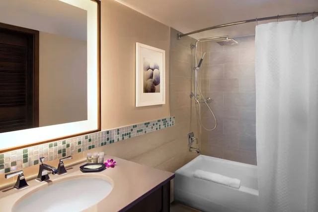 غرفة ديلوكس بسريرين مزدوجين بإطلالة جزئية على البحر، The Westin Fort Lauderdale Beach Resort 3/3