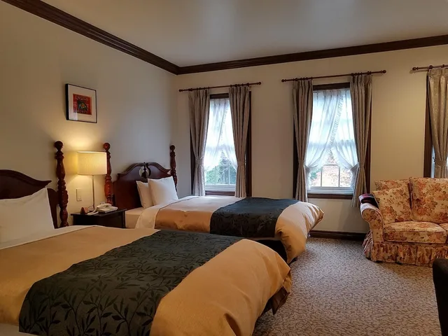 غرفة قياسية بسريرين منفصلين في الطابق الأرضي، Yufuin Hotel Morino Terrace 2/4