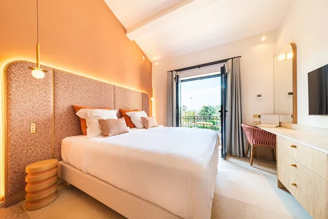 غرفة كومفورت بسرير كوين، Hotel Brin d Azur 3/6
