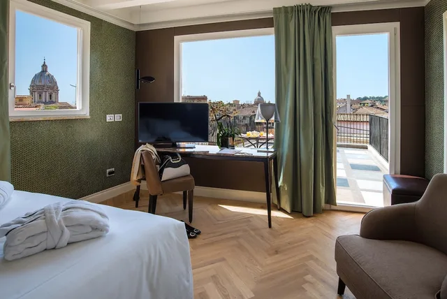 Penthouse, Queen Bed, City View, Terrace, Damaso Hotel 3/4