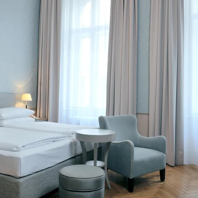 غرفة كبيرة بسرير مزدوج، Hotel Karntnerhof 3/5