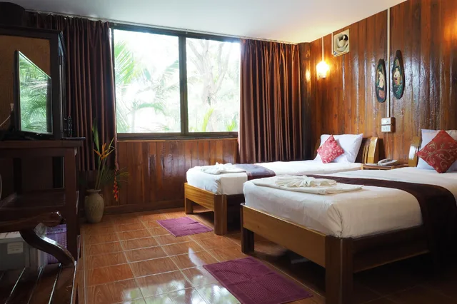 Vip, Twin Beds، Phutawan Kan Resort 1/1
