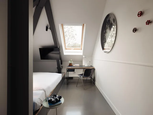 غرفة صغيرة مزدوجة، Conscious Hotel Westerpark 5/9