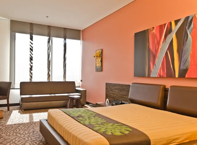 غرفة ديلوكس بسرير كوين، Diez Hotel Categoria Colombia 10/10