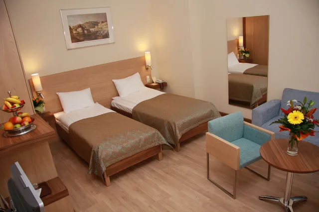 غرفة ديلوكس بسريرين منفصلين، Hotel Bristol Budapest 3/8