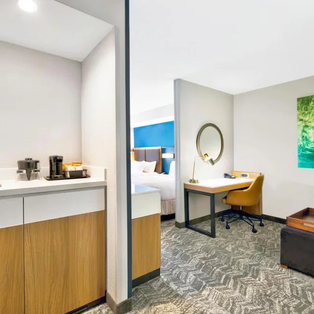 جناح بسريرين كوين مع سرير سحّاب إضافي مع أريكة لذوي الإعاقة، Springhill Suites By Marriott Erie 6/6
